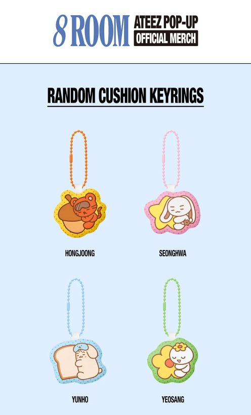 ATEEZ - 8ROOM 7TH ANNIVERSARY POP-UP OFFICIAL MD Nolae