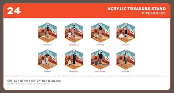 ATEEZ - ANITEEZ IN TREASURE OFFICIAL MD 1 Nolae