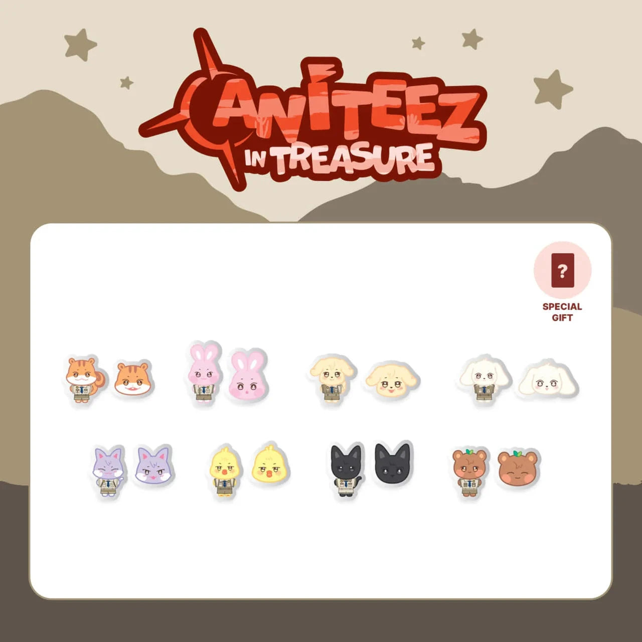 ATEEZ - ANITEEZ IN TREASURE OFFICIAL MD 2 Nolae