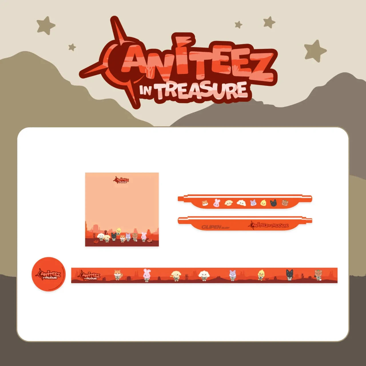 ATEEZ - ANITEEZ IN TREASURE OFFICIAL MD 3 Nolae