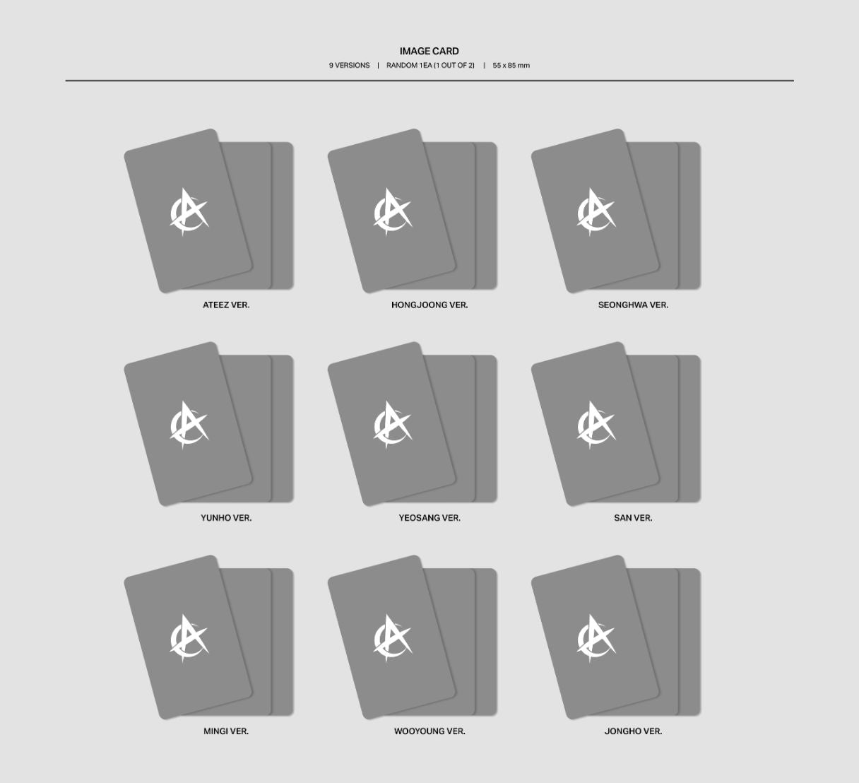 ATEEZ - GOLDEN HOUR : PART.3 (POCA ALBUM VER.) + Makestar Photocard Nolae