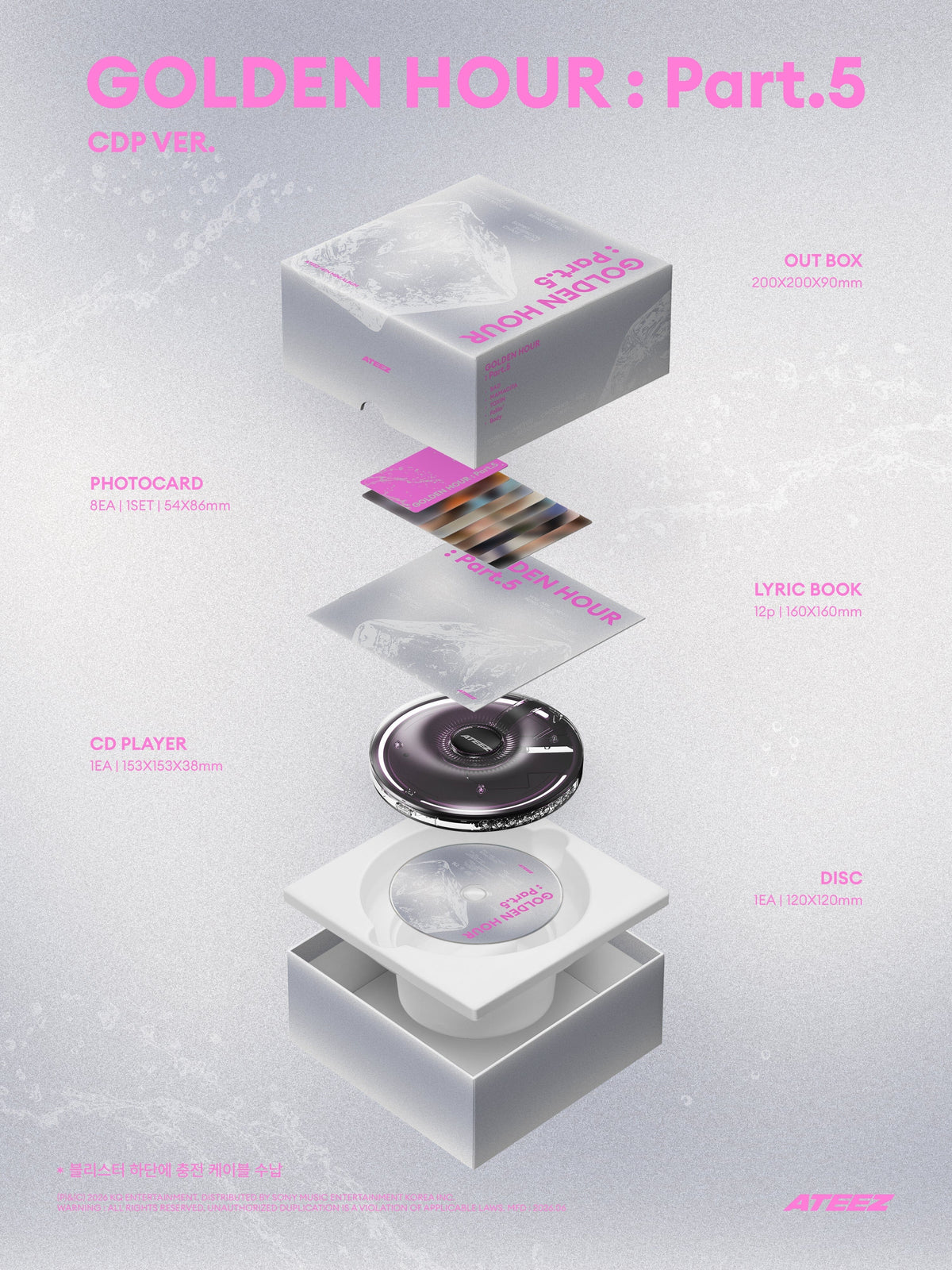 ATEEZ - GOLDEN HOUR : PART.5 (CDP VER.) Nolae