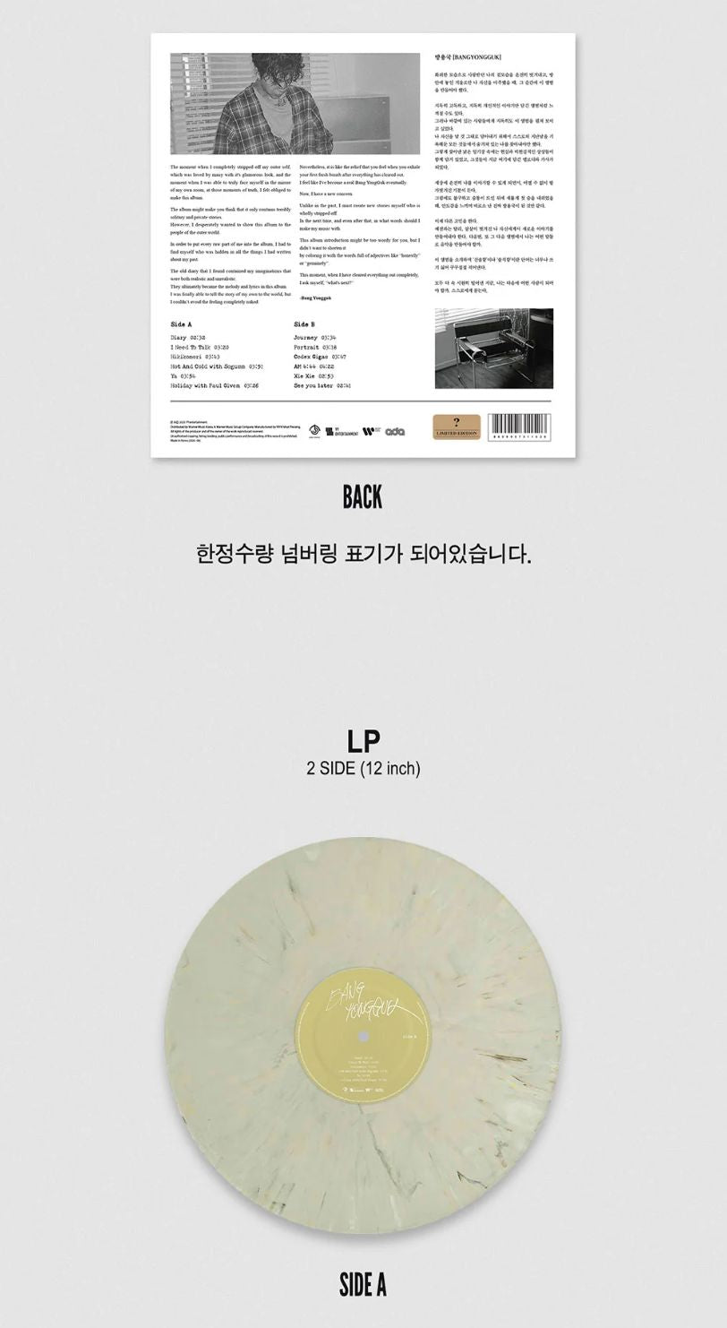 BANG YONGGUK (B.A.P) - 1ST FULL ALBUM (LIMITED EDITION LP) Nolae