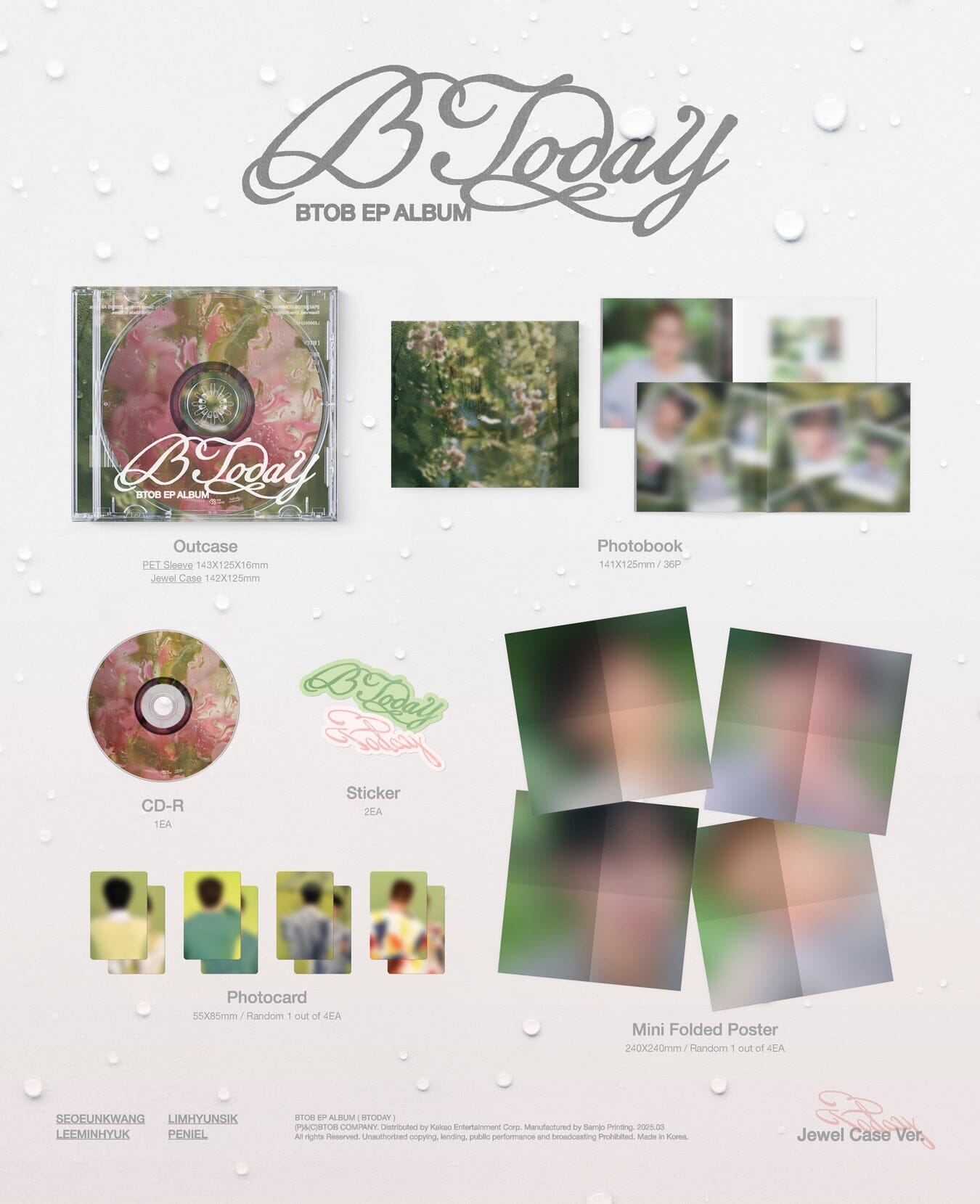 BTOB - BTODAY (JEWEL CASE VER.) Nolae