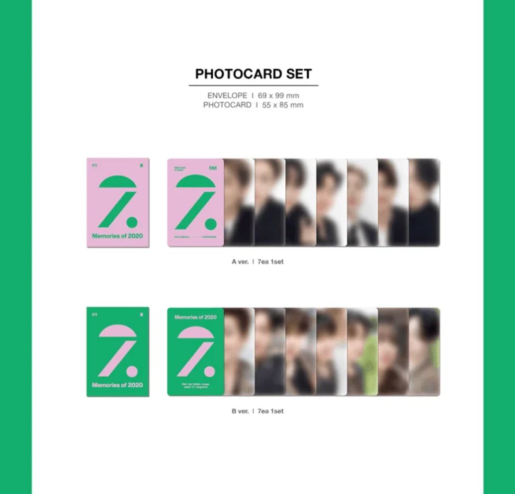 BTS - MEMORIES OF 2020 (DIGITAL CODE) + 2025 FESTA GIFT Nolae