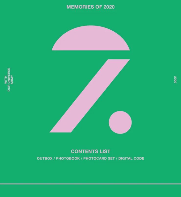 BTS - MEMORIES OF 2020 (DIGITAL CODE) + 2025 FESTA GIFT Nolae