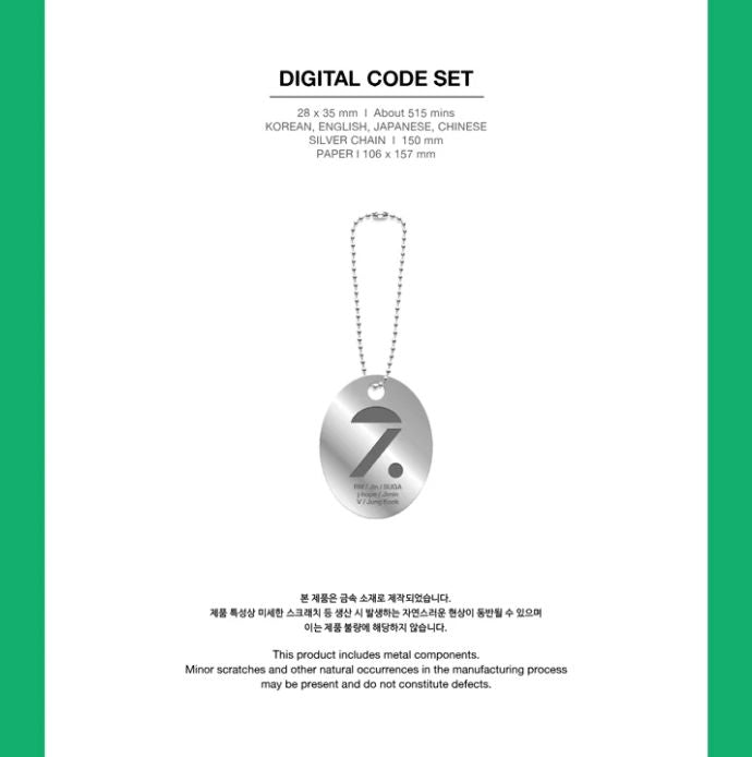 BTS - MEMORIES OF 2020 (DIGITAL CODE) + 2025 FESTA GIFT Nolae