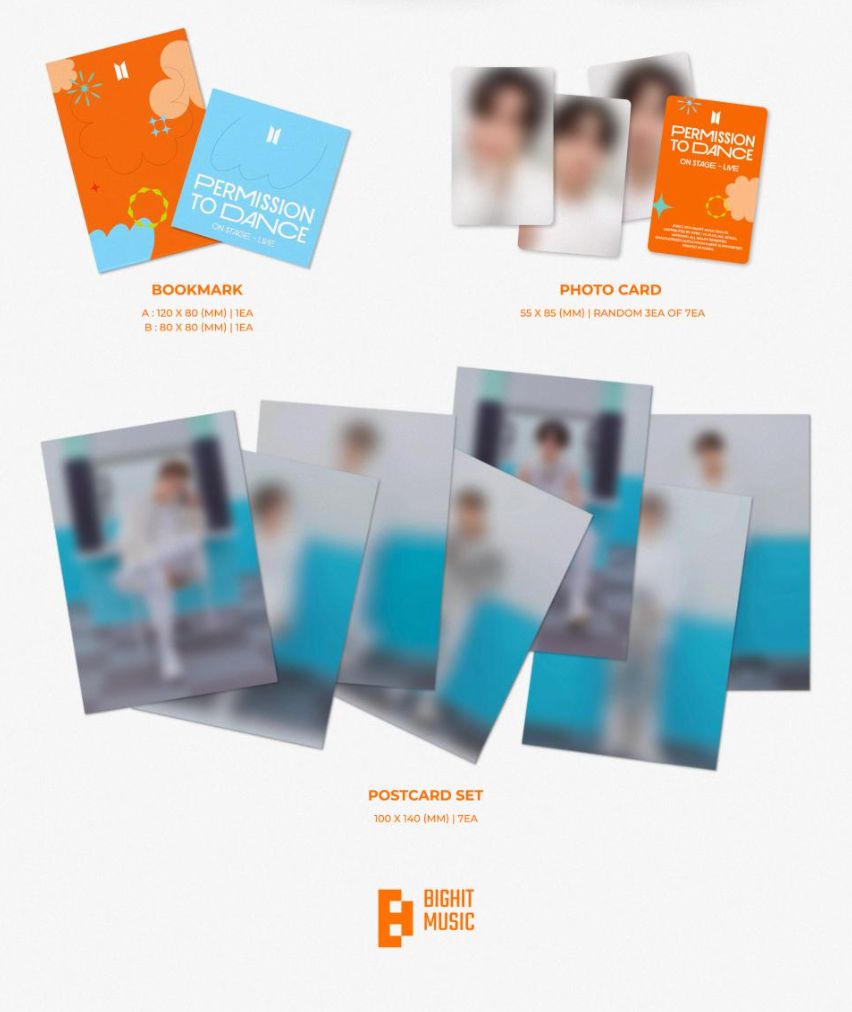 BTS - PERMISSION TO DANCE ON STAGE - LIVE (LIVE ALBUM) + Weverse Gift Nolae