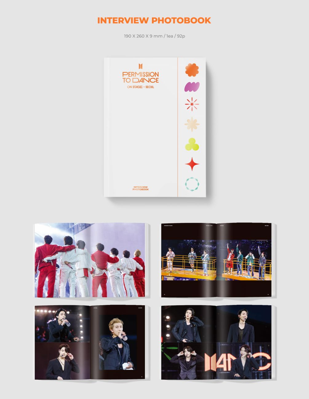 BTS - PERMISSION TO DANCE ON STAGE - LIVE SET & DIGITAL CODE + Weverse Gift Nolae