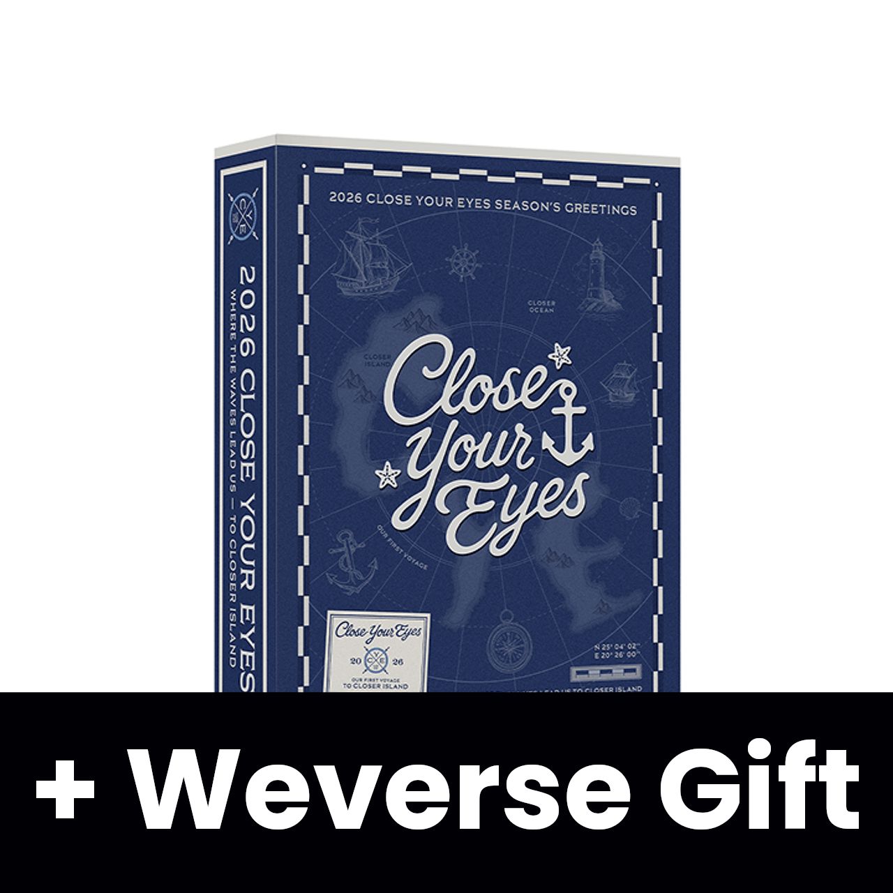CLOSE YOUR EYES - 2026 SEASON'S GREETINGS + Weverse Gift Nolae