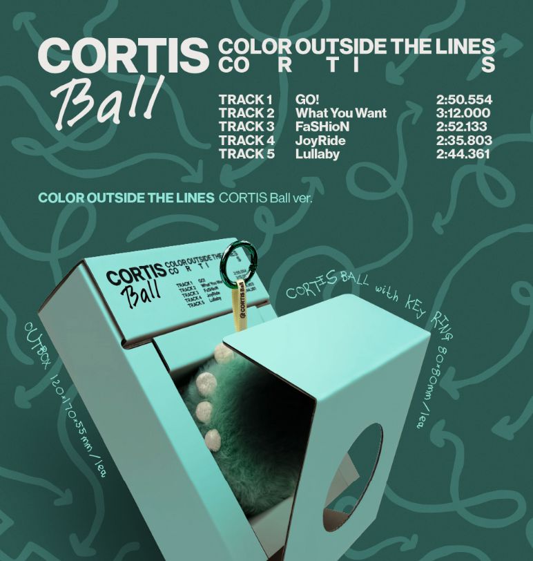 CORTIS - COLOR OUTSIDE THE LINES (CORTIS BALL VER.) Nolae