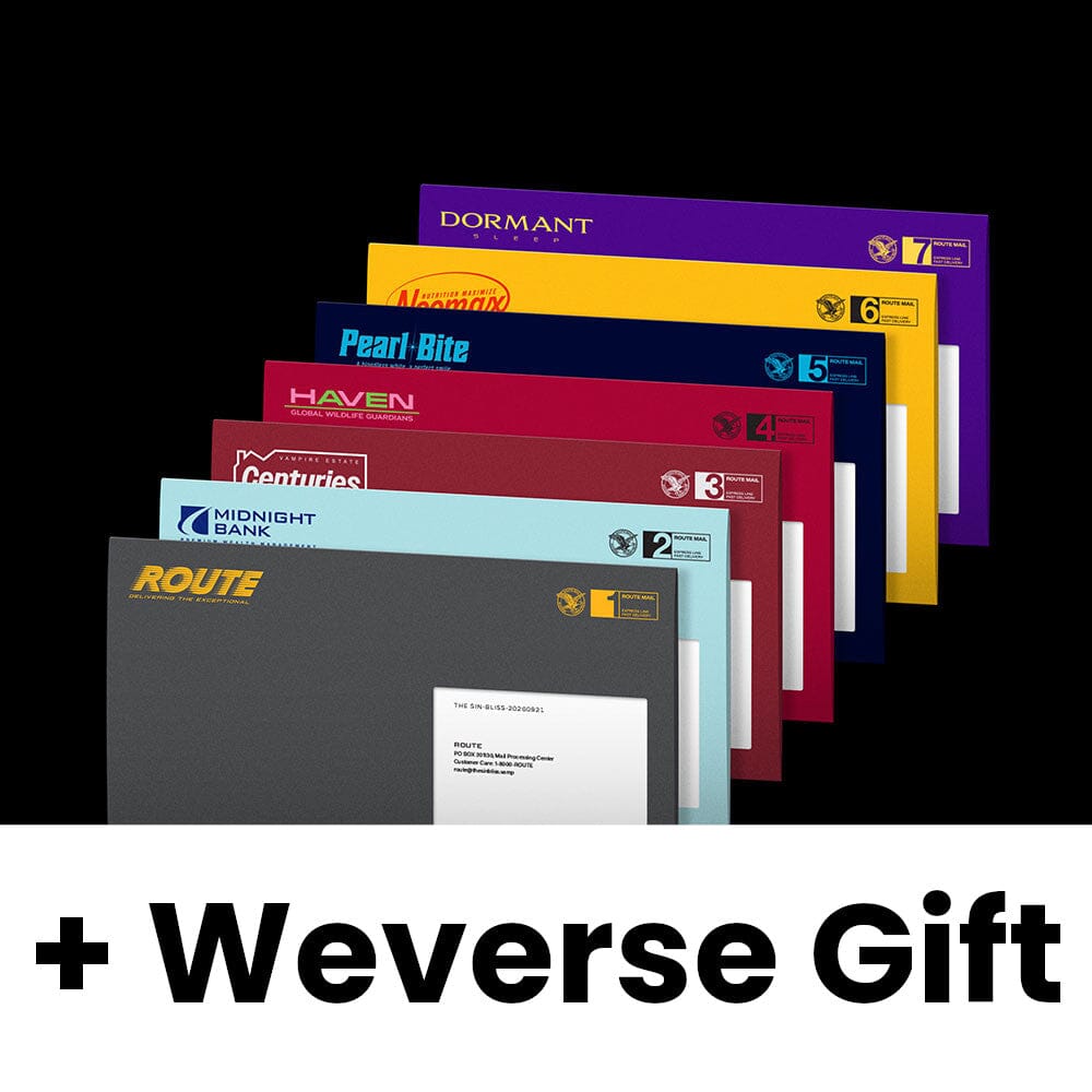 ENHYPEN - THE SIN: BLISS (ENGENE VER. SET) + Weverse Gift