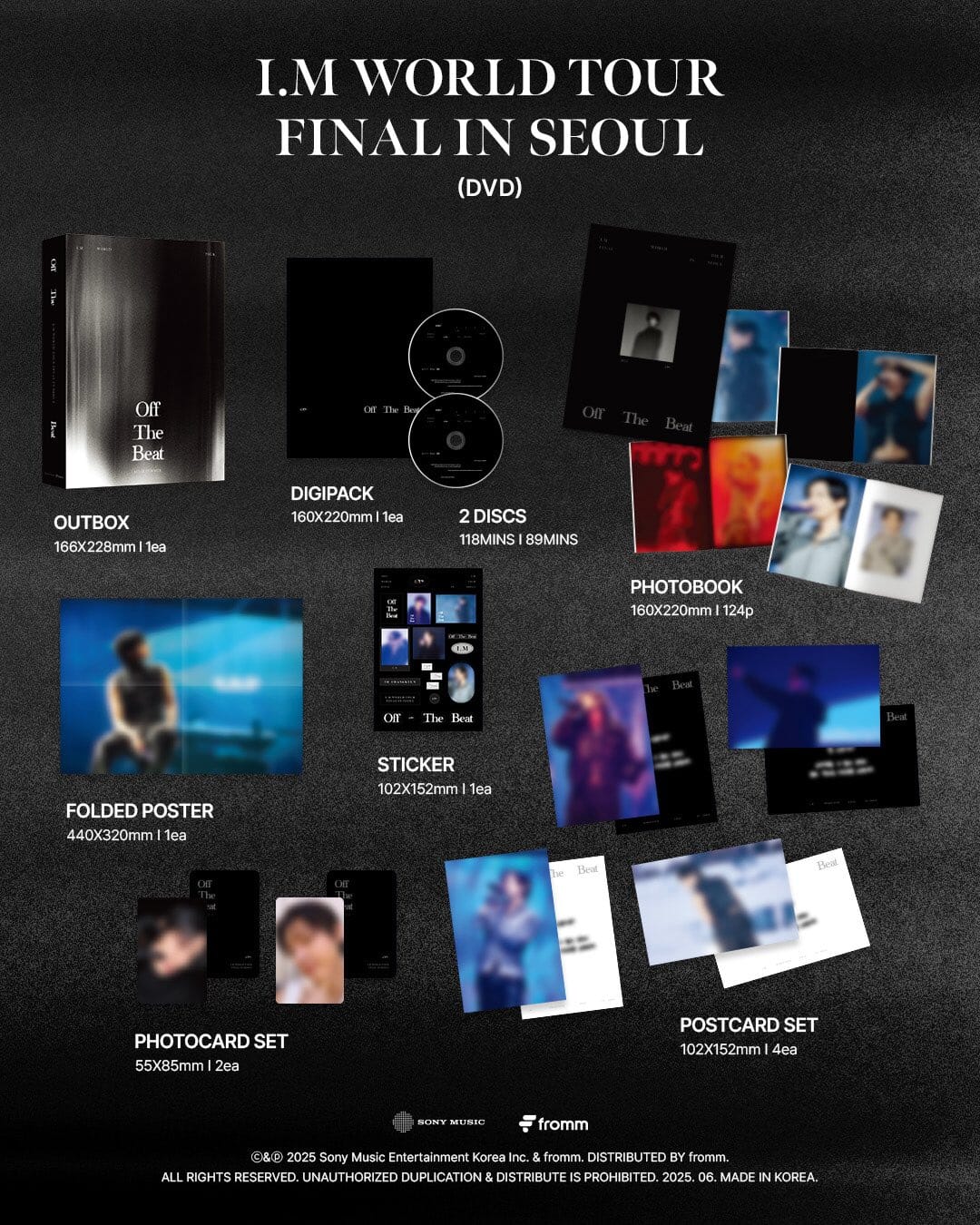 I.M (MONSTA X) - WORLD TOUR 'OFF THE BEAT' FINAL IN SEOUL (DVD & BLU-RAY) Nolae
