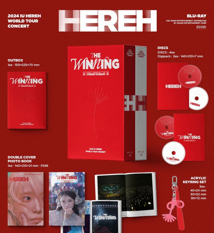 IU - 2024 HEREH WORLD TOUR CONCERT (BLU-RAY & DVD) Nolae