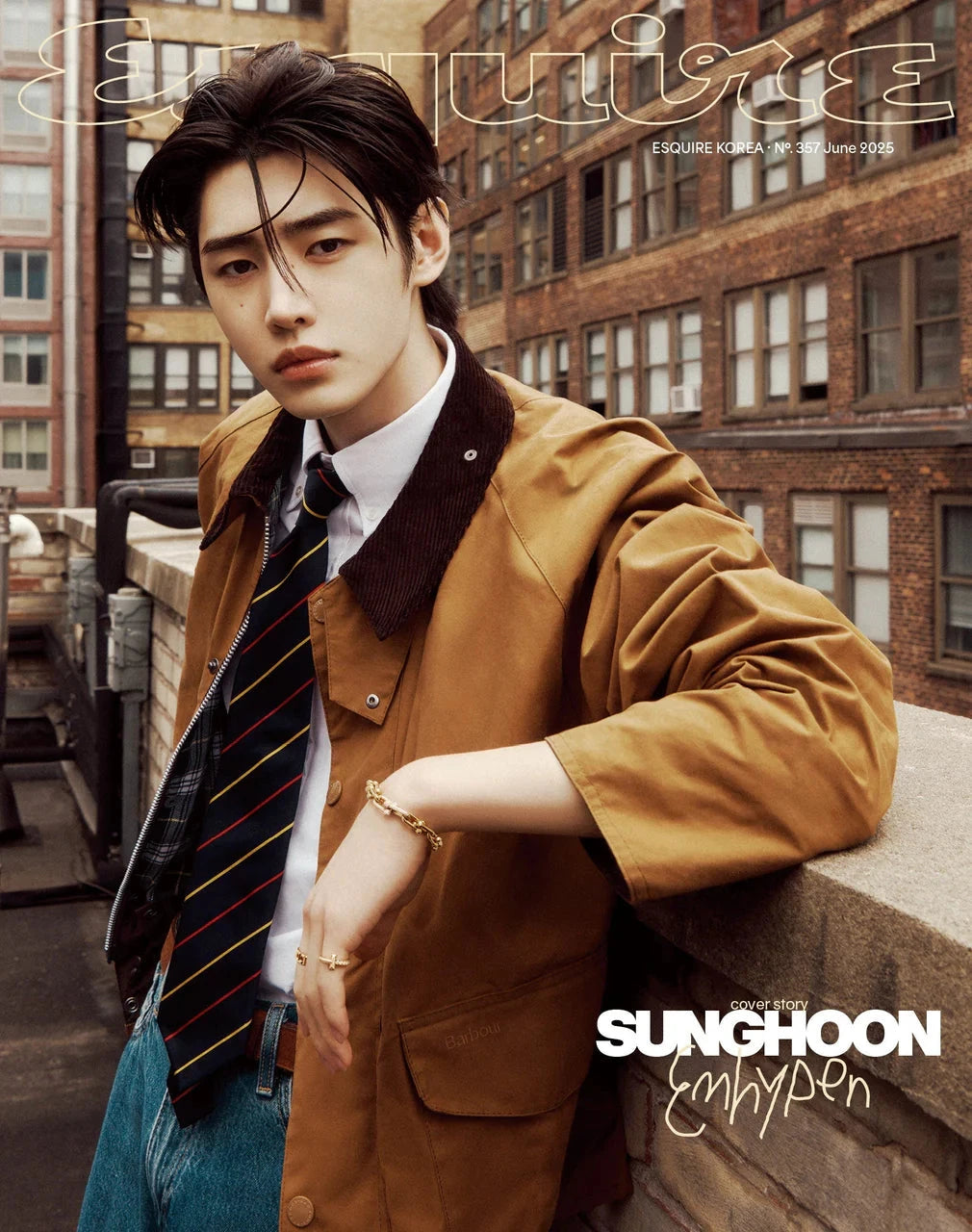 JAKE & SUNGHOON (ENHYPEN) - ESQUIRE (2025 JUNE) Nolae