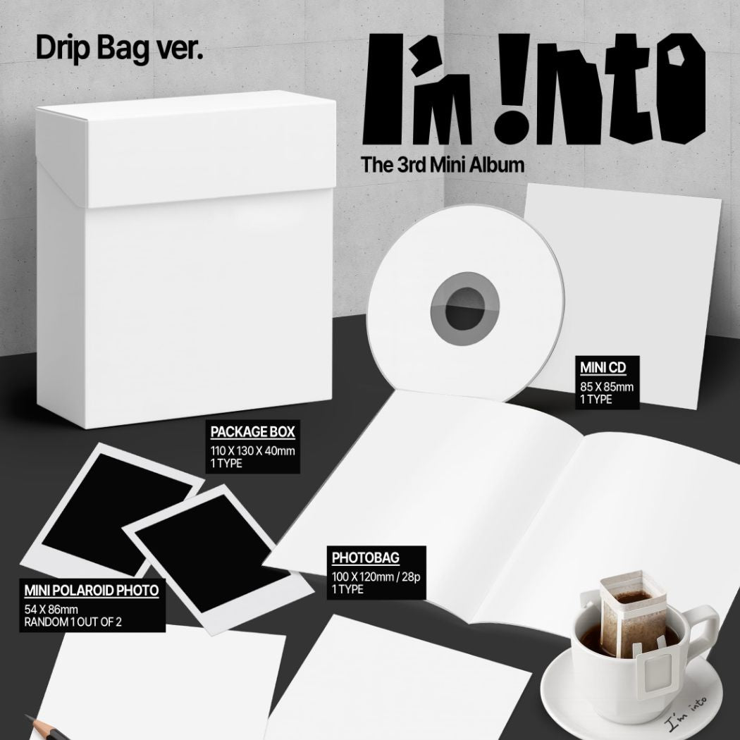 JANG WOOYOUNG (2PM) - I'M INTO (DRIP BAG VER.) Nolae