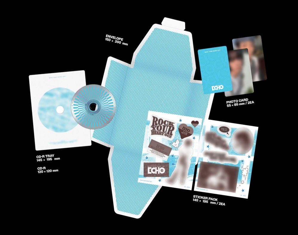 JIN (BTS) - ECHO SET + EARLY-BIRD Weverse Gift Nolae