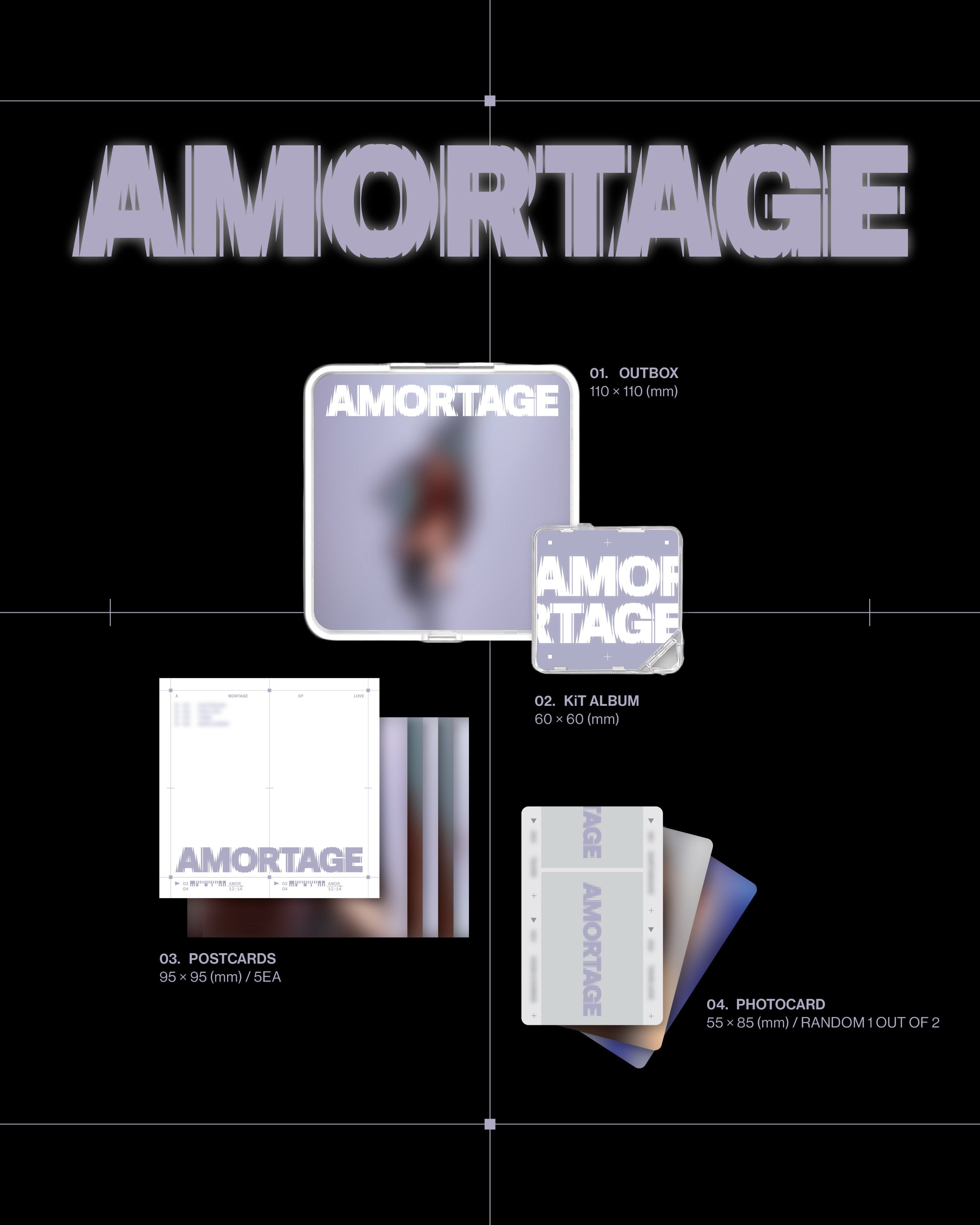 JISOO (BLACKPINK) - AMORTAGE (APP VER.) Nolae