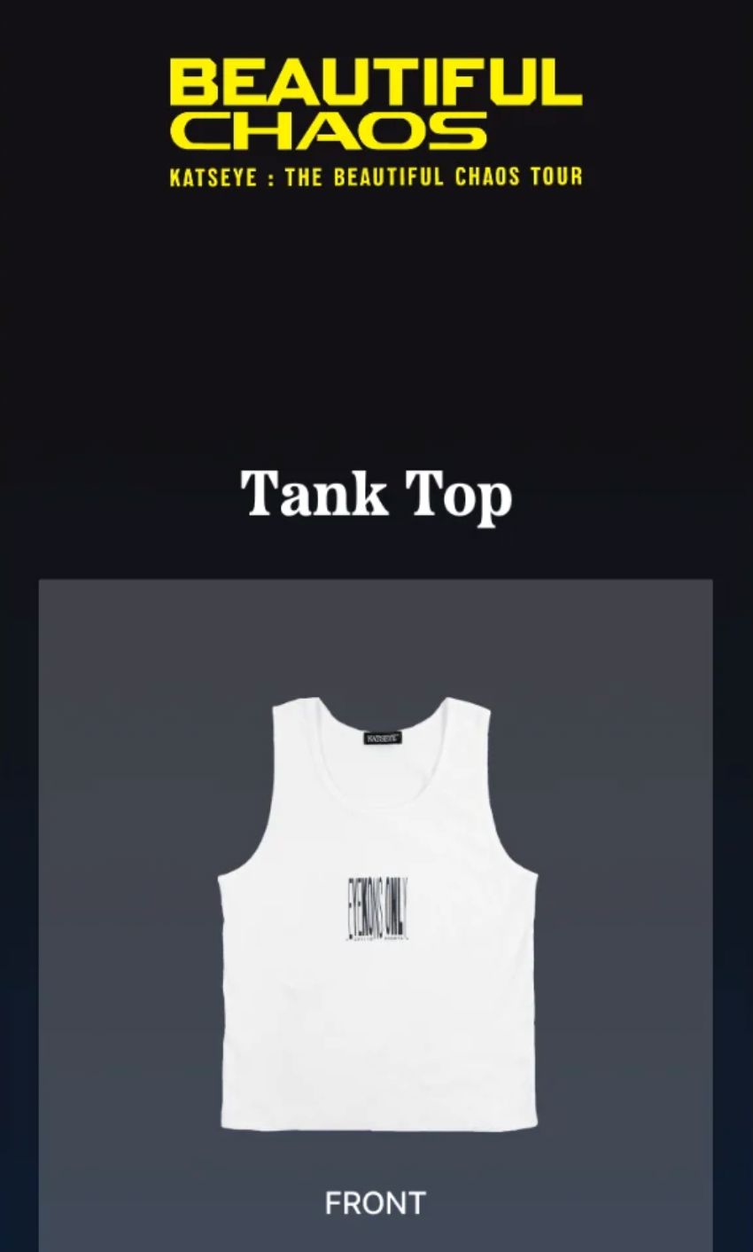 KATSEYE - T-SHIRTS & HOODIES (THE BEAUTIFUL CHAOS OFFICIAL MD) Nolae