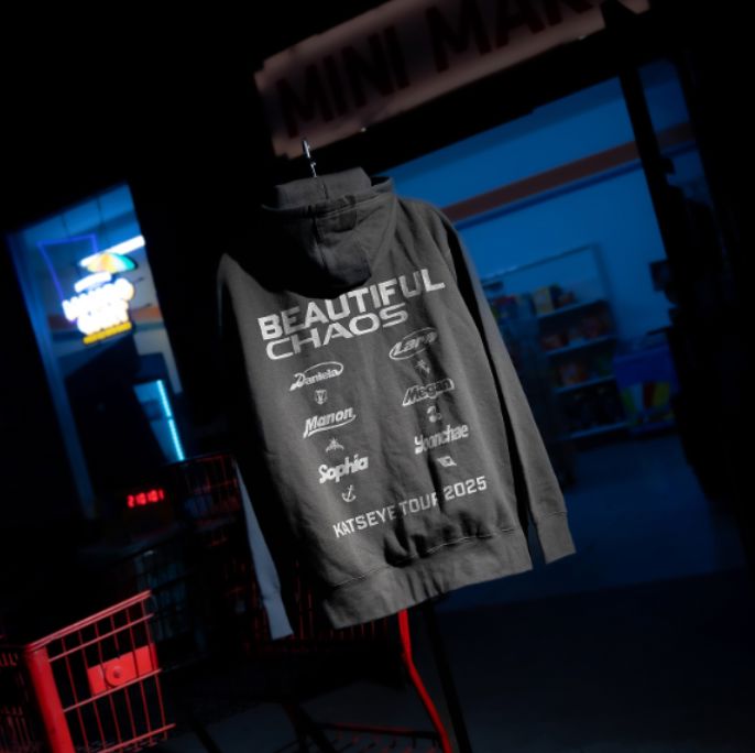 KATSEYE - T-SHIRTS & HOODIES (THE BEAUTIFUL CHAOS OFFICIAL MD) Nolae