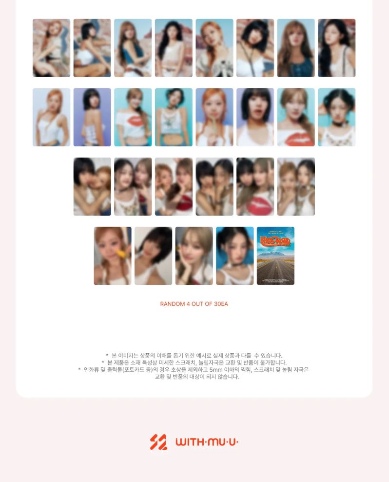 KISS OF LIFE - TRADING CARD (1ST WORLD TOUR 'KISS ROAD' NORTH AMERICA) Nolae