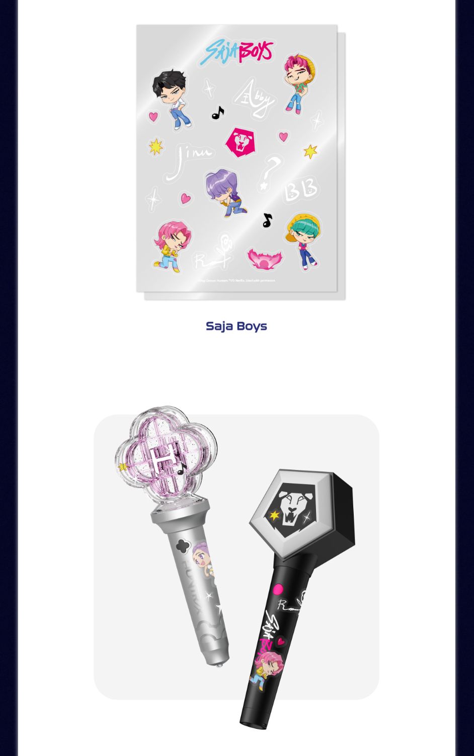 KPOP DEMON HUNTERS - OFFICIAL LIGHT STICK MD Nolae
