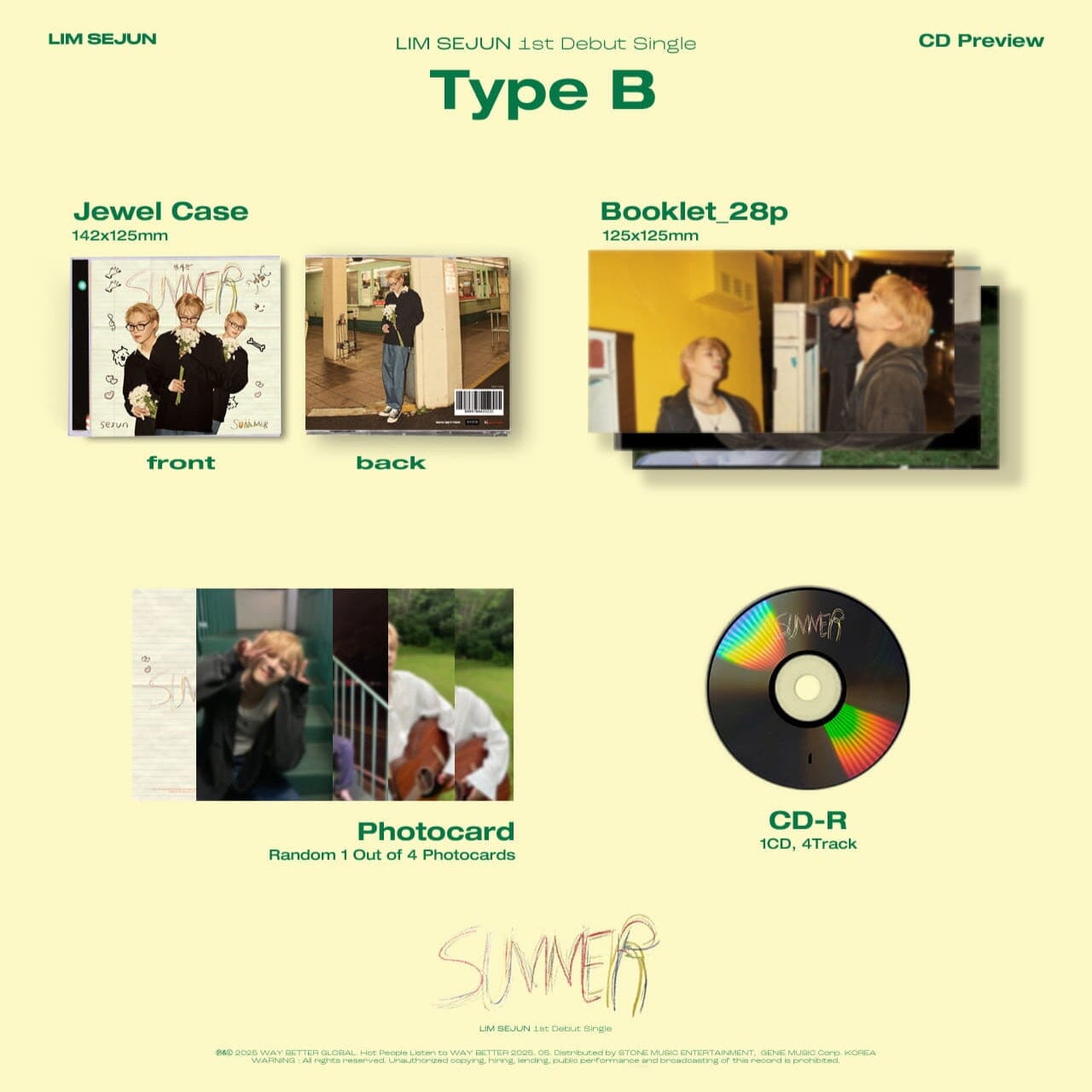 LIM SEJUN (VICTON) - YOU’RE MY SUMMER Nolae