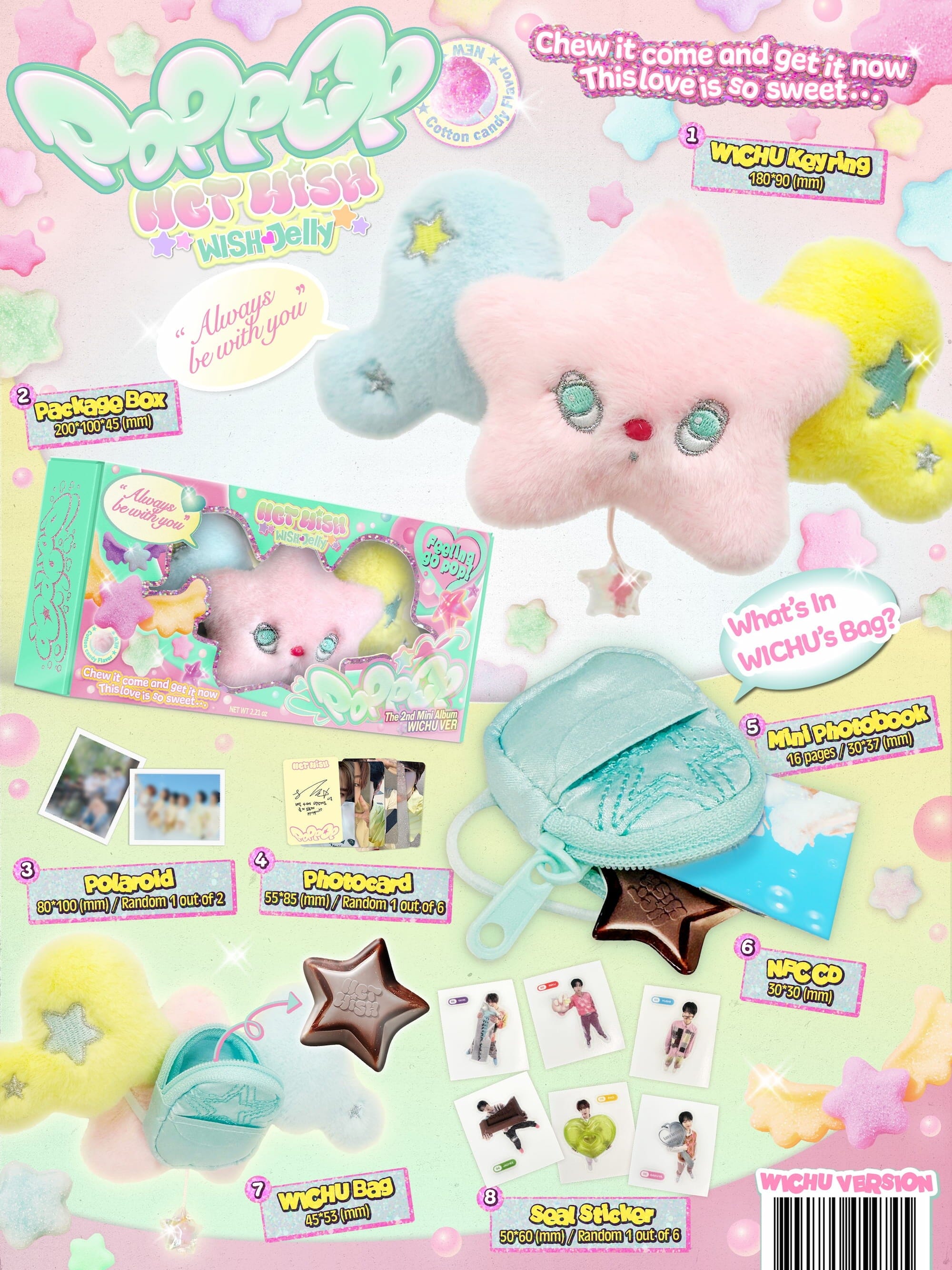 NCT WISH - POPPOP (WICHU VER.) Nolae