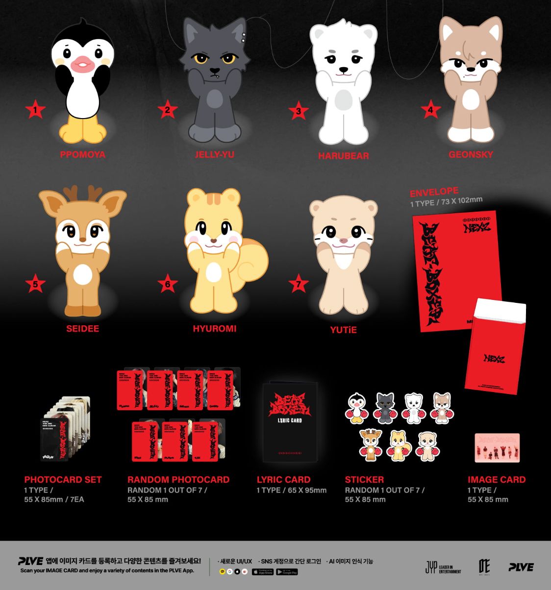 NEXZ - BEAT-BOXER (NEXZOO VER.) + FANS SHOP Photocard Nolae