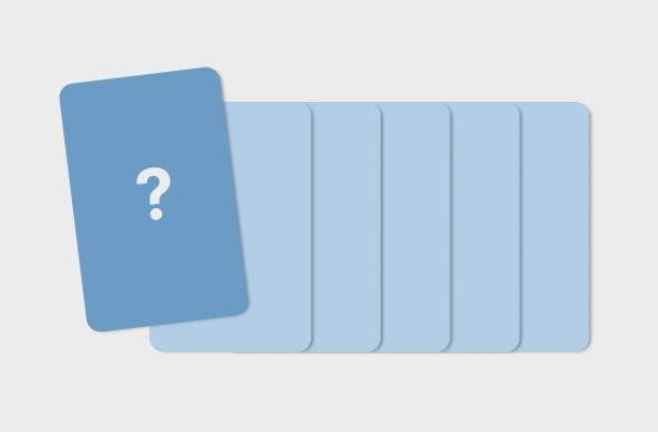 NMIXX - BLUE VALENTINE + FANS SHOP Photocard Nolae