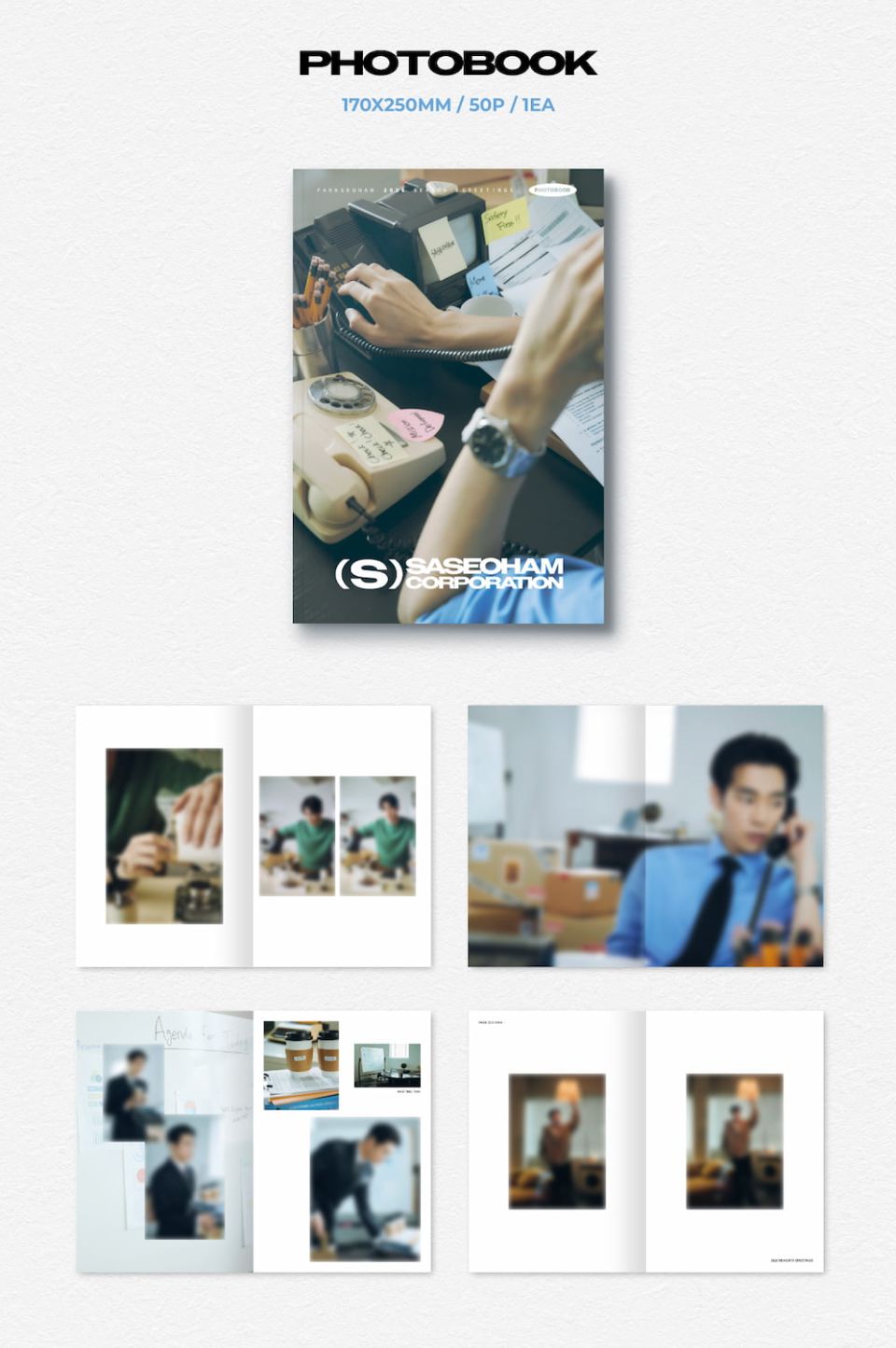 PARK SEO HAM - 2026 SEASON'S GREETINGS (SASEOHAM CORPORATION) + Extra Photocard Nolae