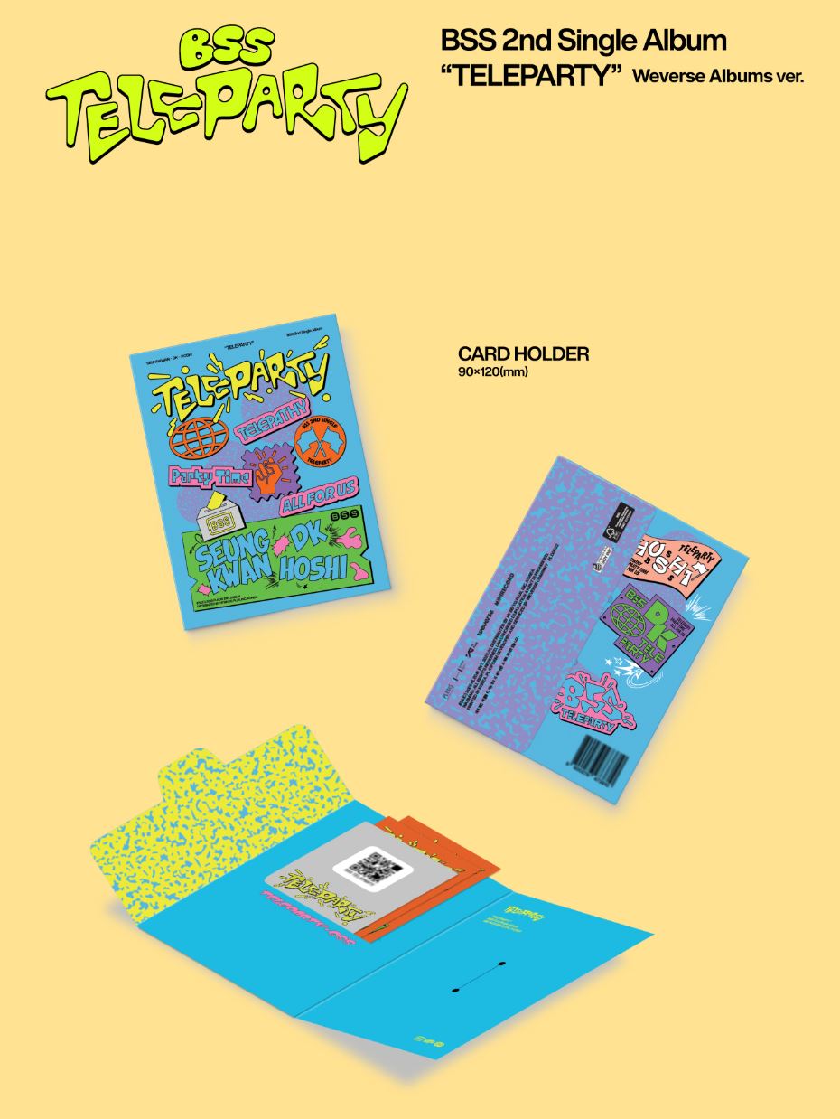 SEVENTEEN BSS - TELEPARTY (WEVERSE ALBUMS VER.) + Weverse Gift