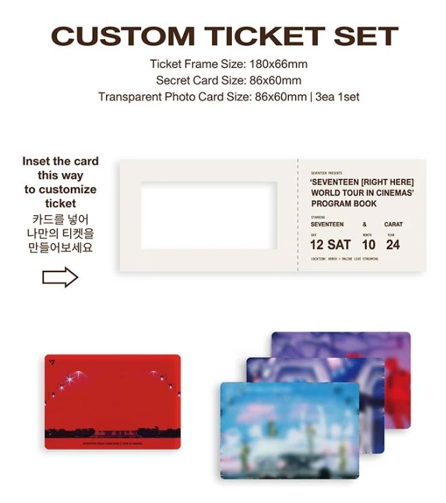 SEVENTEEN - RIGHT HERE WORLD TOUR + Weverse Gift Nolae