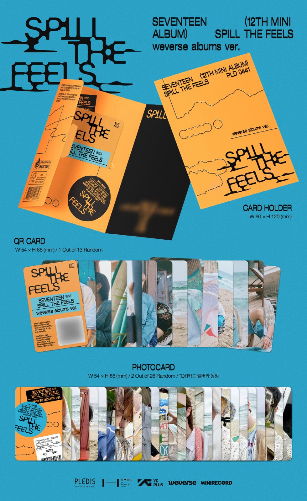 SEVENTEEN - SPILL THE FEELS (WEVERSE ALBUMS VER.) + Weverse Gift