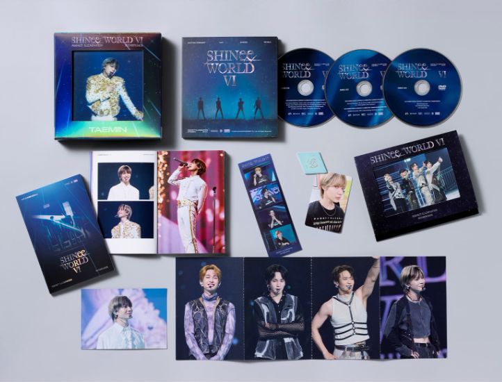 SHINEE - SHINEE WORLD VI : PERFECT ILLUMINATION SHINEE'S BACK (DVD & BLU-RAY) Nolae