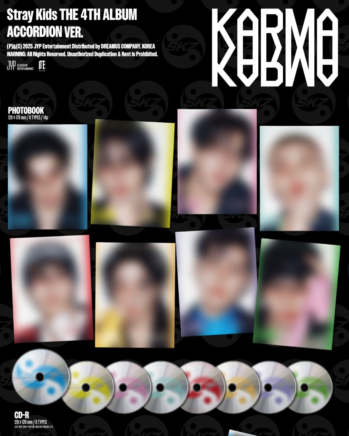 STRAY KIDS - KARMA (ACCORDION VER.) + Musicplant Photocard Nolae