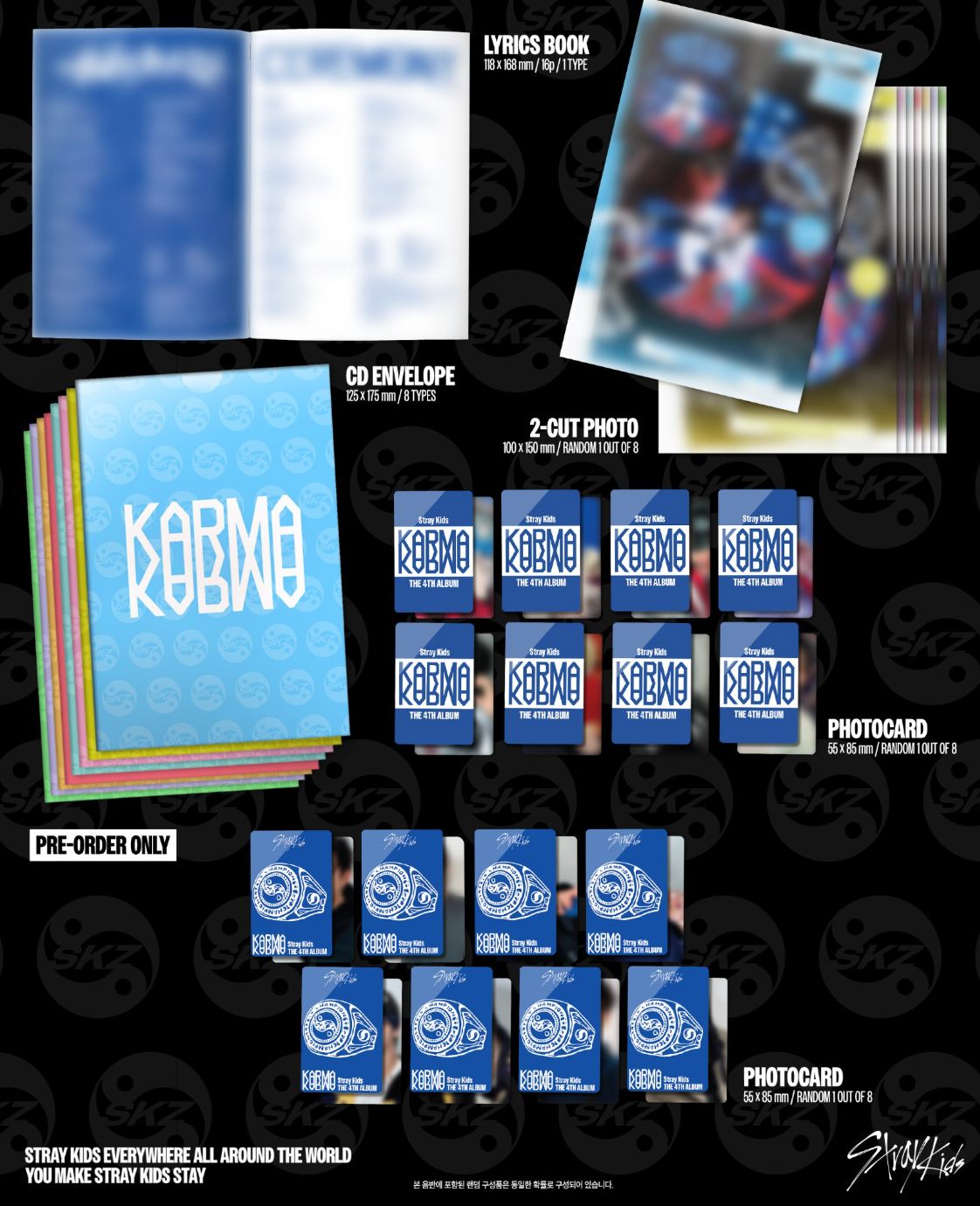 STRAY KIDS - KARMA (ACCORDION VER.) + Musicplant Photocard Nolae