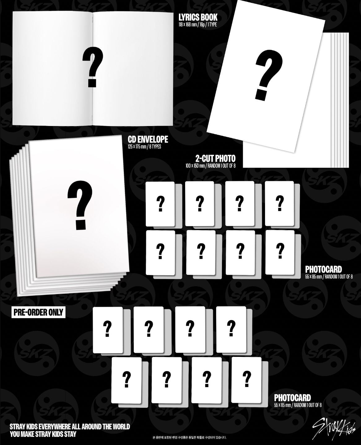 STRAY KIDS - KARMA (ACCORDION VER.) + YES24 Photocard Nolae