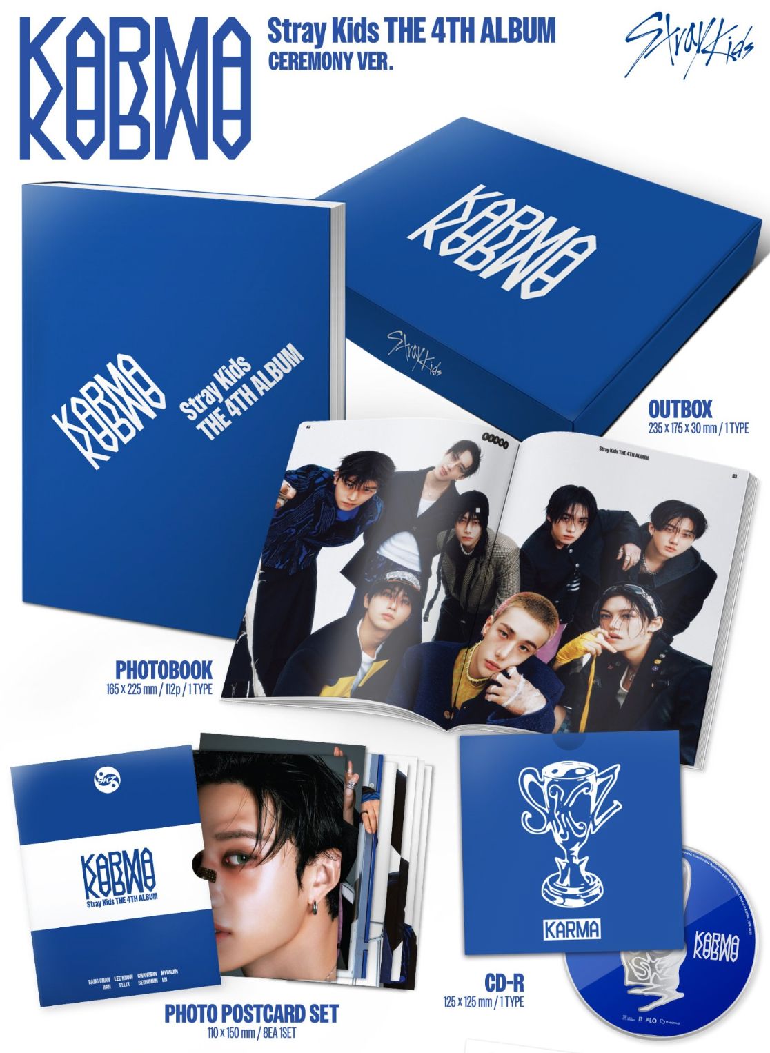 STRAY KIDS - KARMA + Aladin Photocard Nolae