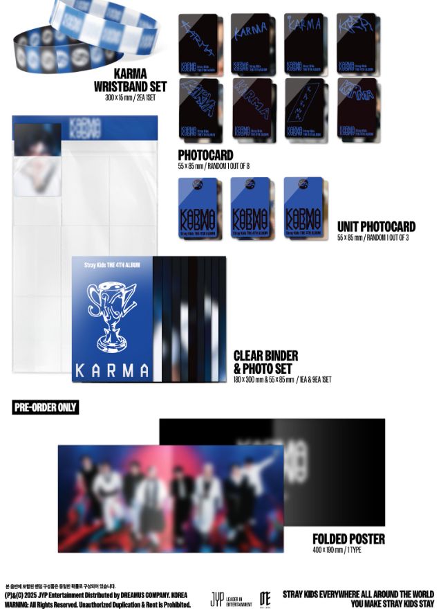 STRAY KIDS - KARMA (KARMA VER.) (LIMITED) + Makestar Photocard Nolae