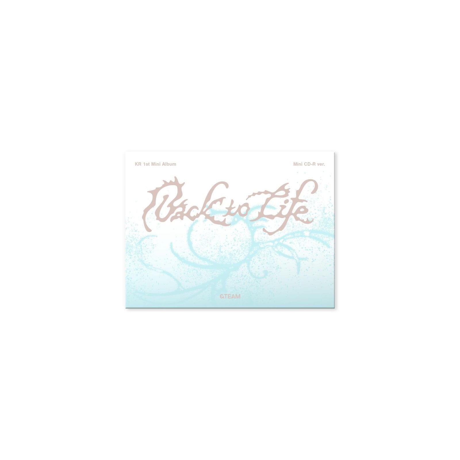 &TEAM - BACK TO LIFE (1ST KOREAN MINI ALBUM) (PHOTOCARD BOX) (MINI CD