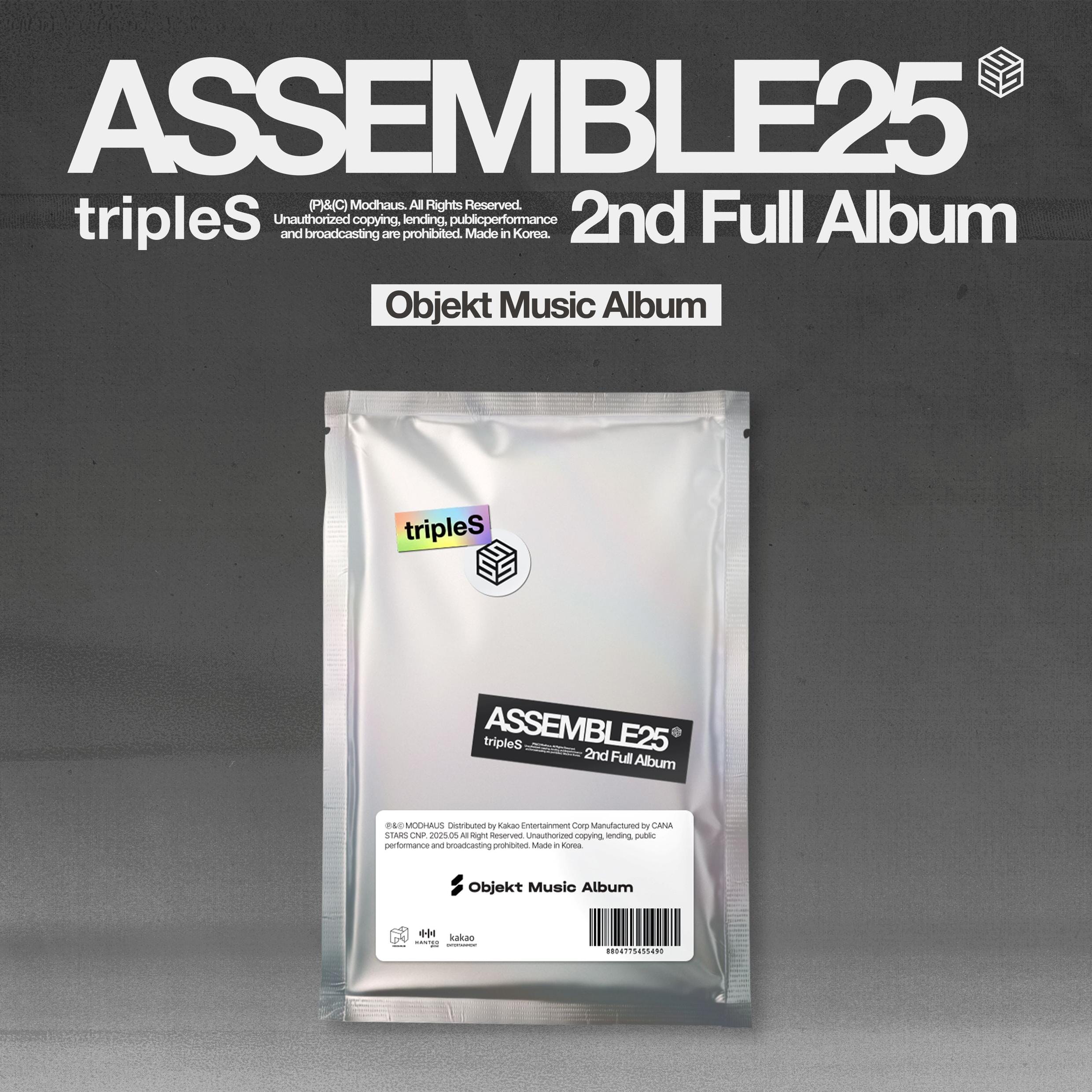 TRIPLE S - ASSEMBLE25 (OBJEKT MUSIC ALBUM) Nolae