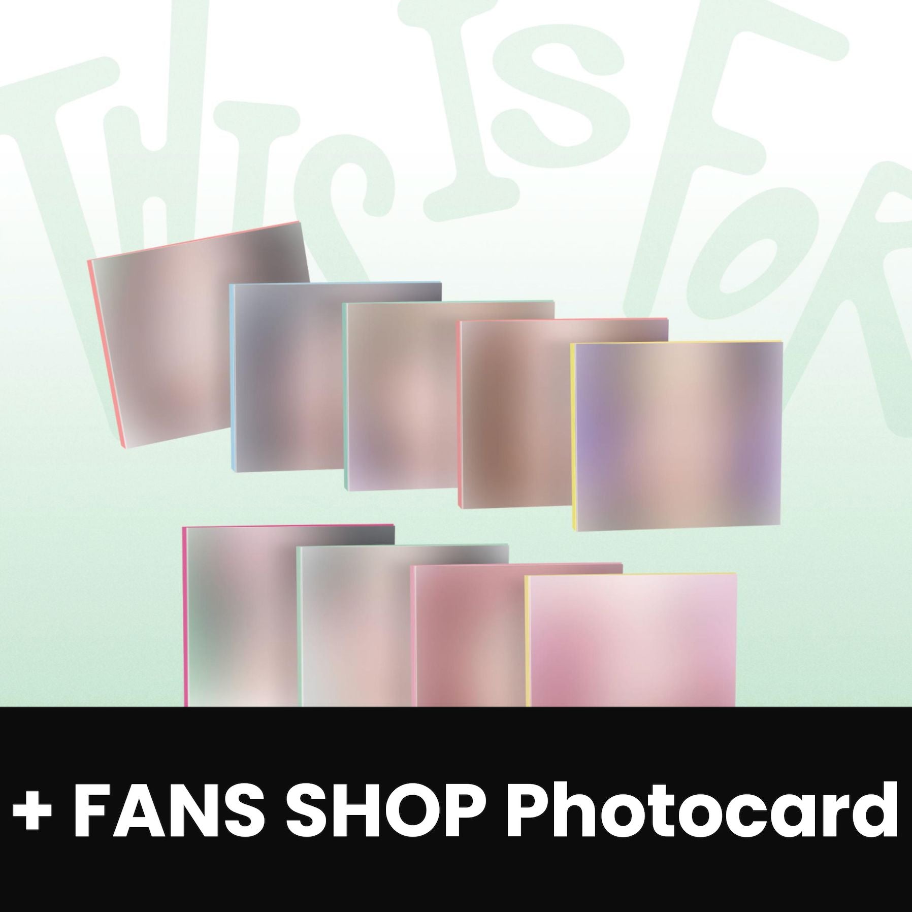 TWICE - THIS IS FOR (DIGIPACK VER.) + FANS SHOP Photocard Nolae