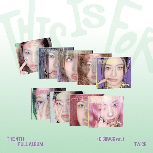 TWICE - THIS IS FOR (DIGIPACK VER.) Nolae
