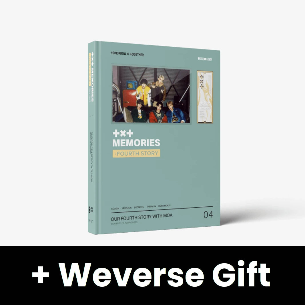 TXT - MEMORIES : FOURTH STORY + Weverse Gift