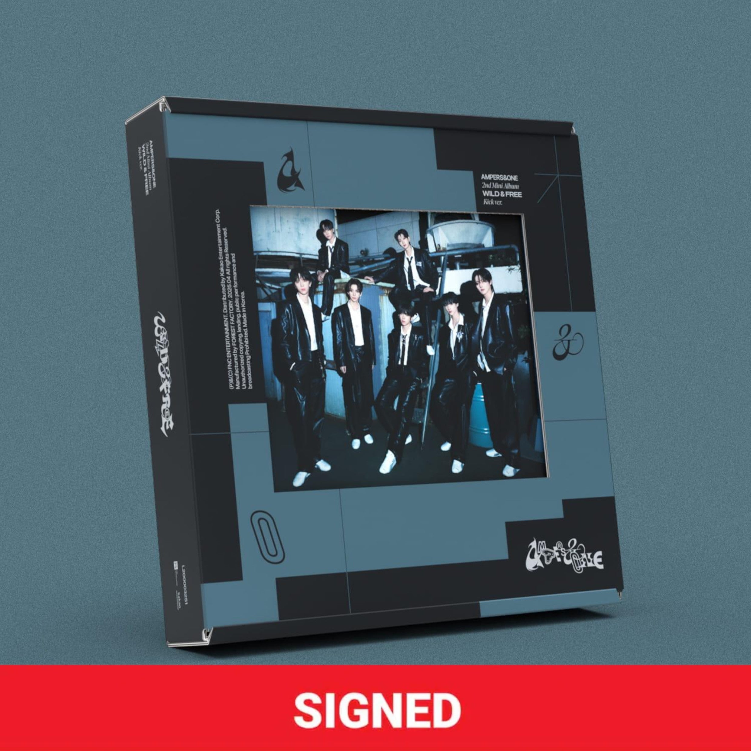 AMPERS&ONE - WILD & FREE (KICK VER.) SIGNED
