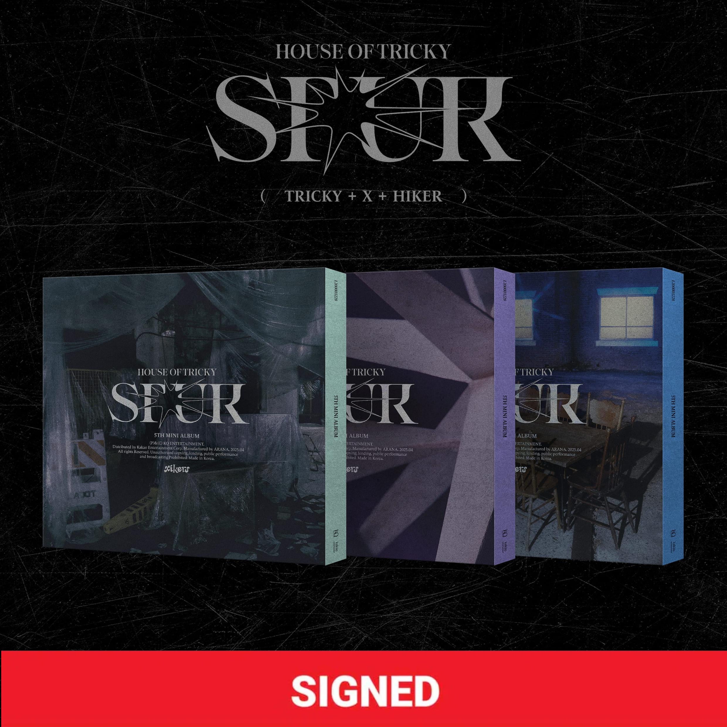 XIKERS - HOUSE OF TRICKY : SPUR (SIGNED)