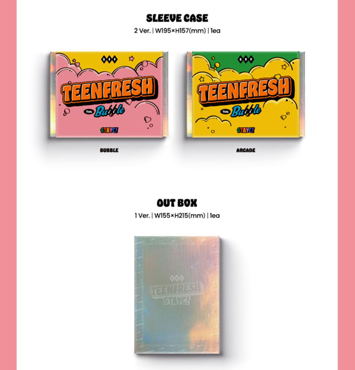 STAYC - TEENFRESH (3rd Mini Album)