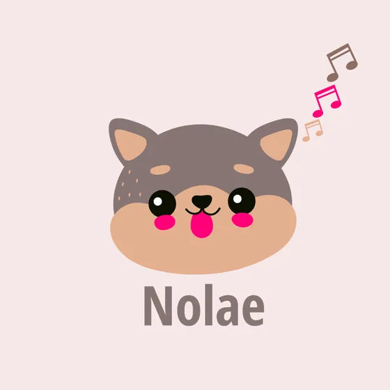 Nolae's first logo, drawn by one of the co-founders