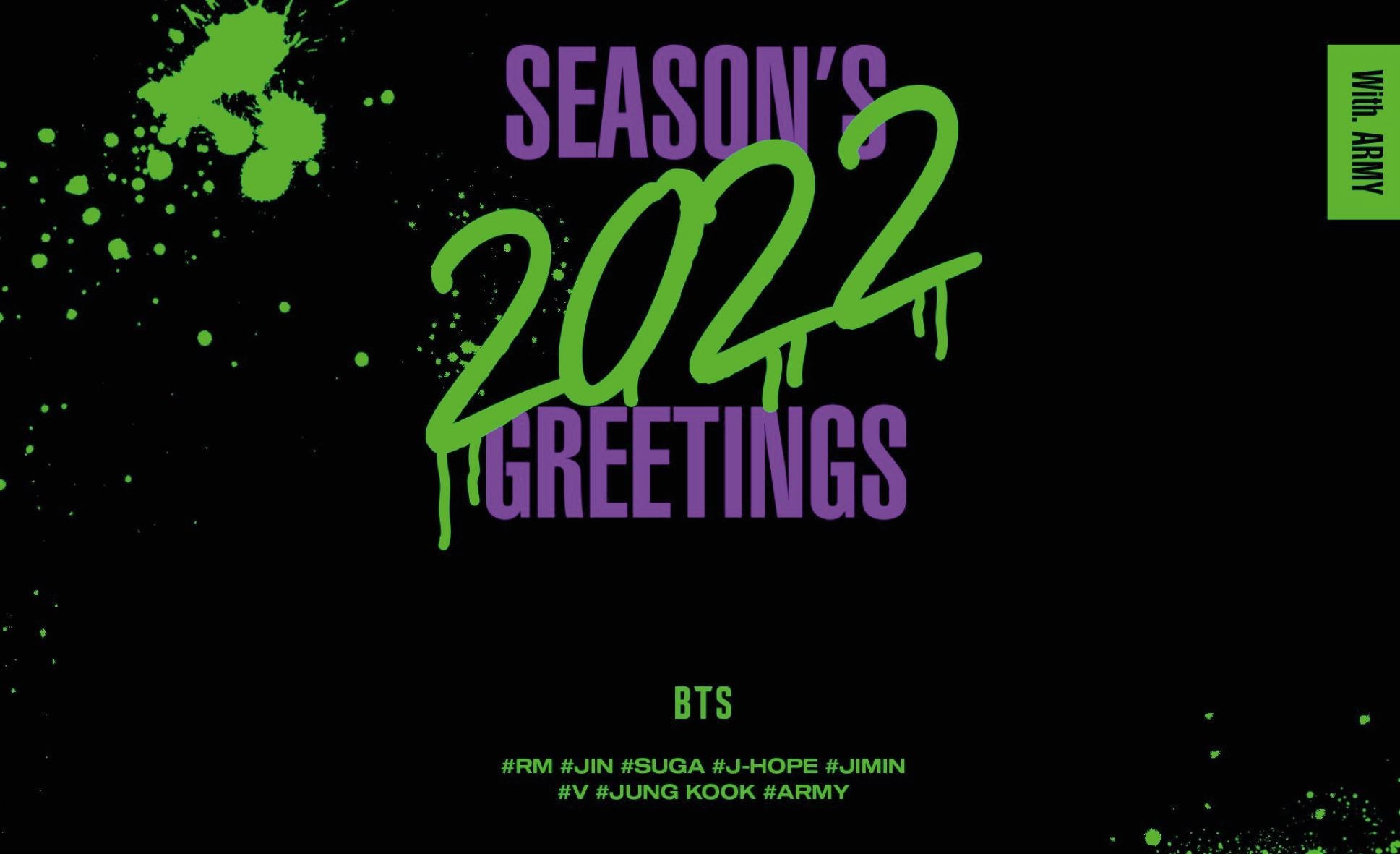 Ab heute kannst "BTS Season‘s Greetings 2022" vorbestellen!